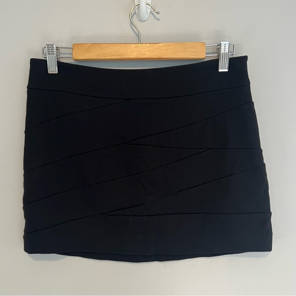 Express Black Mini Skirt